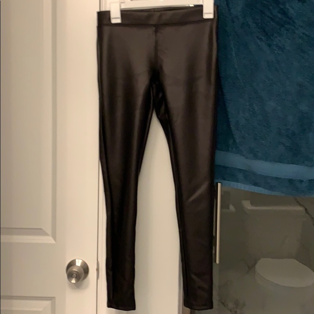 NWT EXPRESS “LEATHER” LEGGINGS
